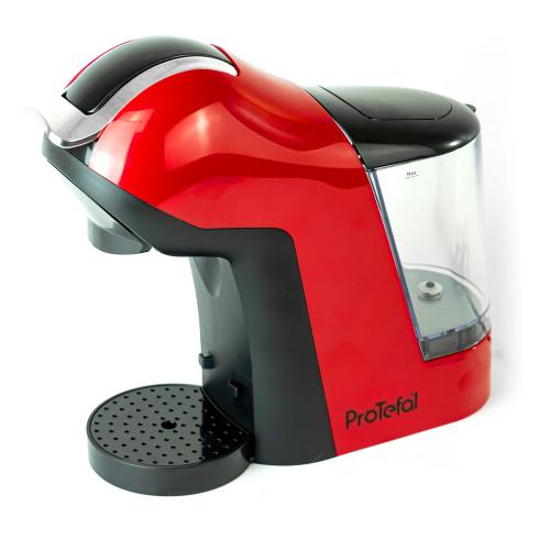 Machine à Café Multi-Capsules ProTefal EM-308 4 en 1 avec Écran Tactile Rouge