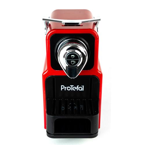 Machine à café Capsul  Blanc 1400W EM-101C Rouge 